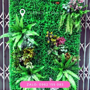 Mẫu tường cây giả